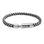 DurableandWaterproofStainlessSteelCubanLinkBracelet