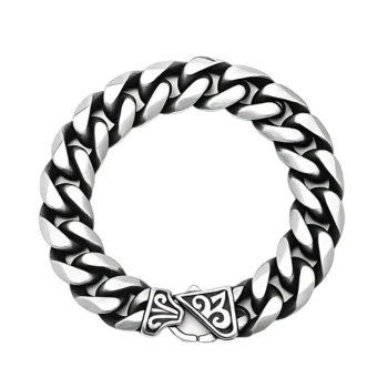 Vintage Stainless Steel Bold Men’s Bracelet